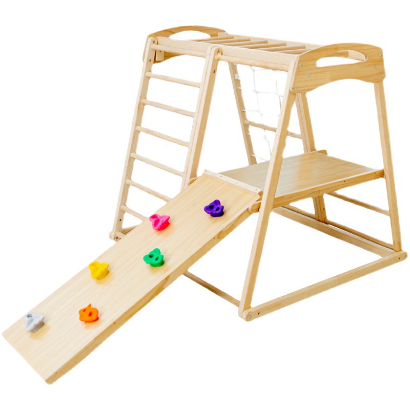 Kids Outdoor Wooden Climbing Frame - Selva ginásio crianças ao ar livre