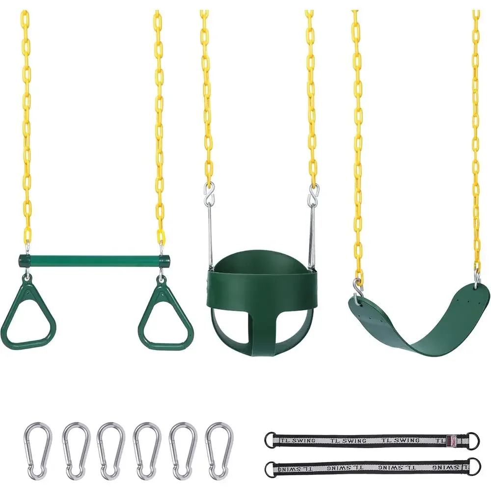 Kids Outdoor Swing - Conjunto de Balanço para Exterior com