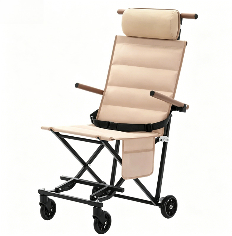 Kids Outdoor Lounger Chair - Cadeira de Carrinho Portátil Dobrável Multifuncional