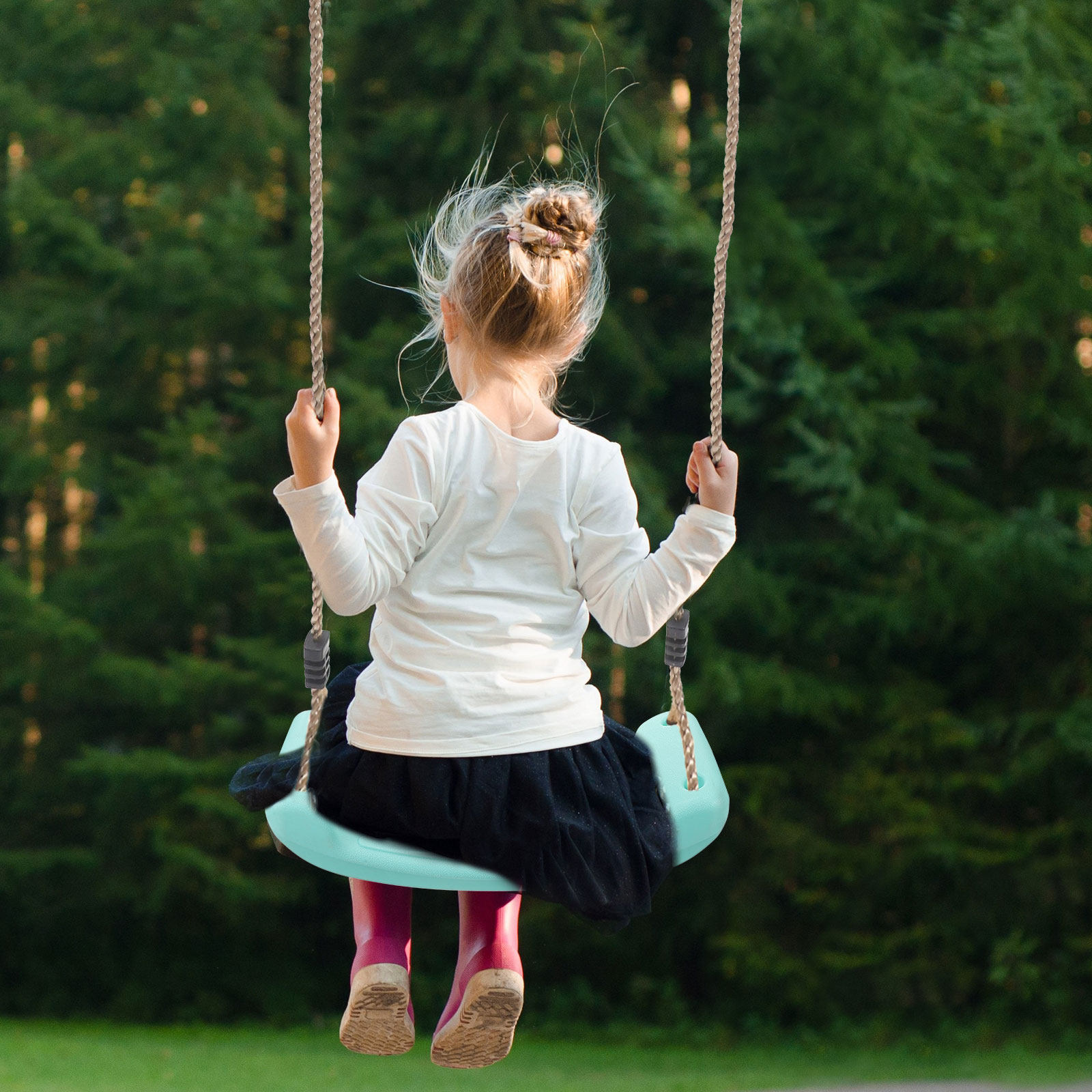 Kids Outdoor Hanging Chair - Cadeira Suspensa Infantil de Plástico, Assento