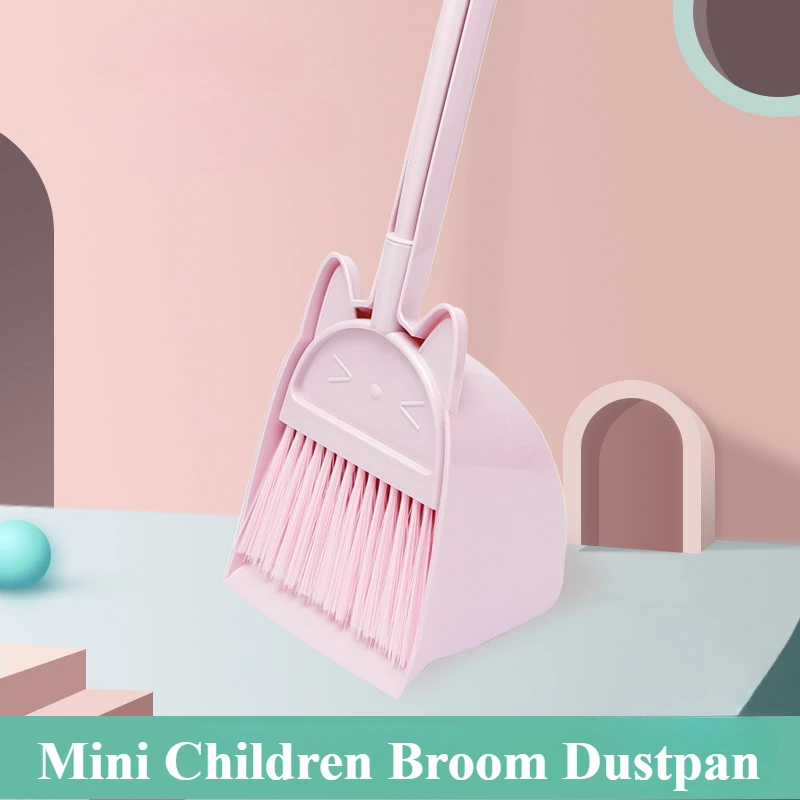 Kids Outdoor Broom - Mini Vassoura e Pá Infantil com