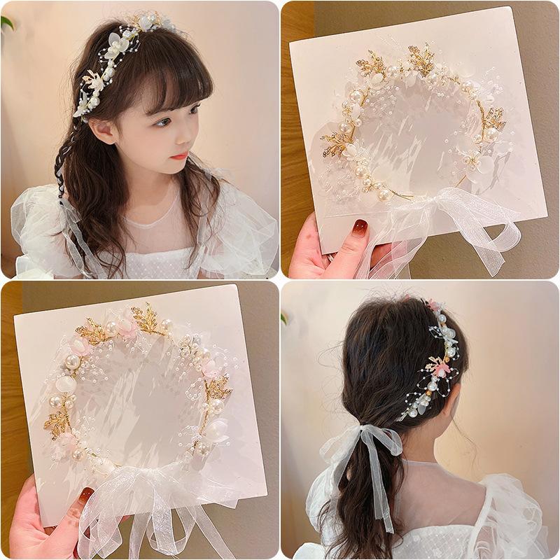 Kids Outdoor Activities - Tiara Floral Boho para Crianças, Coroa
