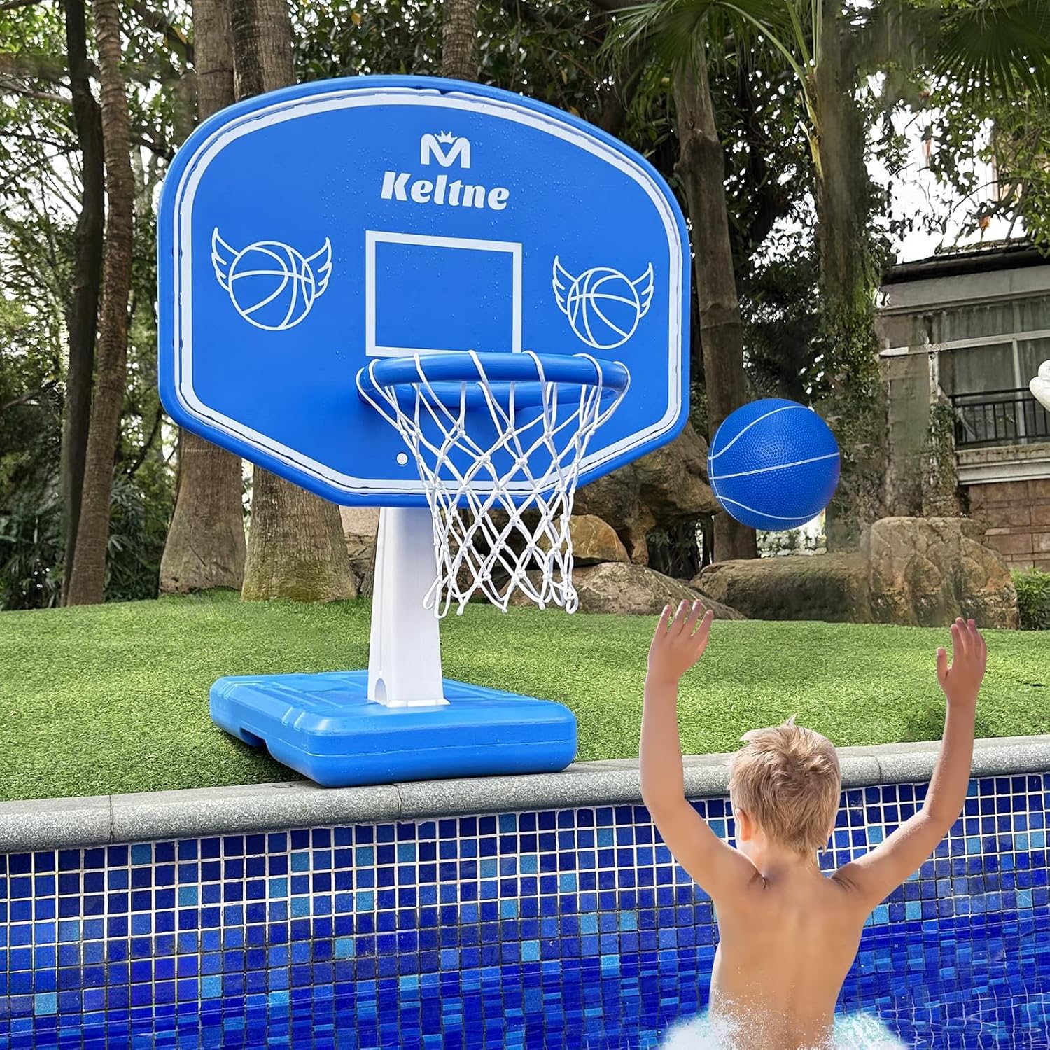 Kids Outdoor Fun - Aro de Basquete Grande para Piscina