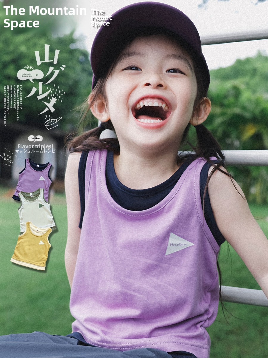 Kids Outdoor Vest - Colete Infantil Feminino Outdoor The Mount