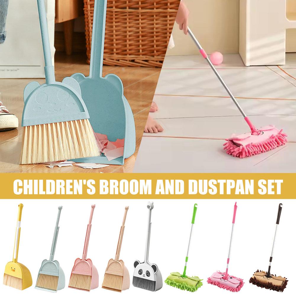 Kids Outdoor Broom - Conjunto de Vassoura e Pá para