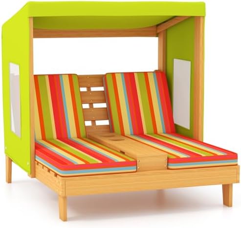 Kids Outdoor Lounger Chair - Cadeira Espreguiçadeira Infantil para Exterior, Espreguiçadeiras