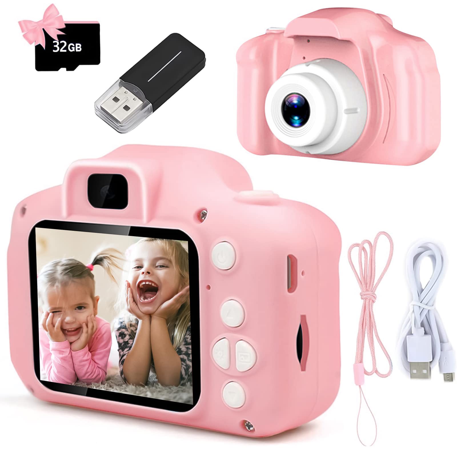 Kids Outdoor Videos - Crianças câmera brinquedos mini hd digital