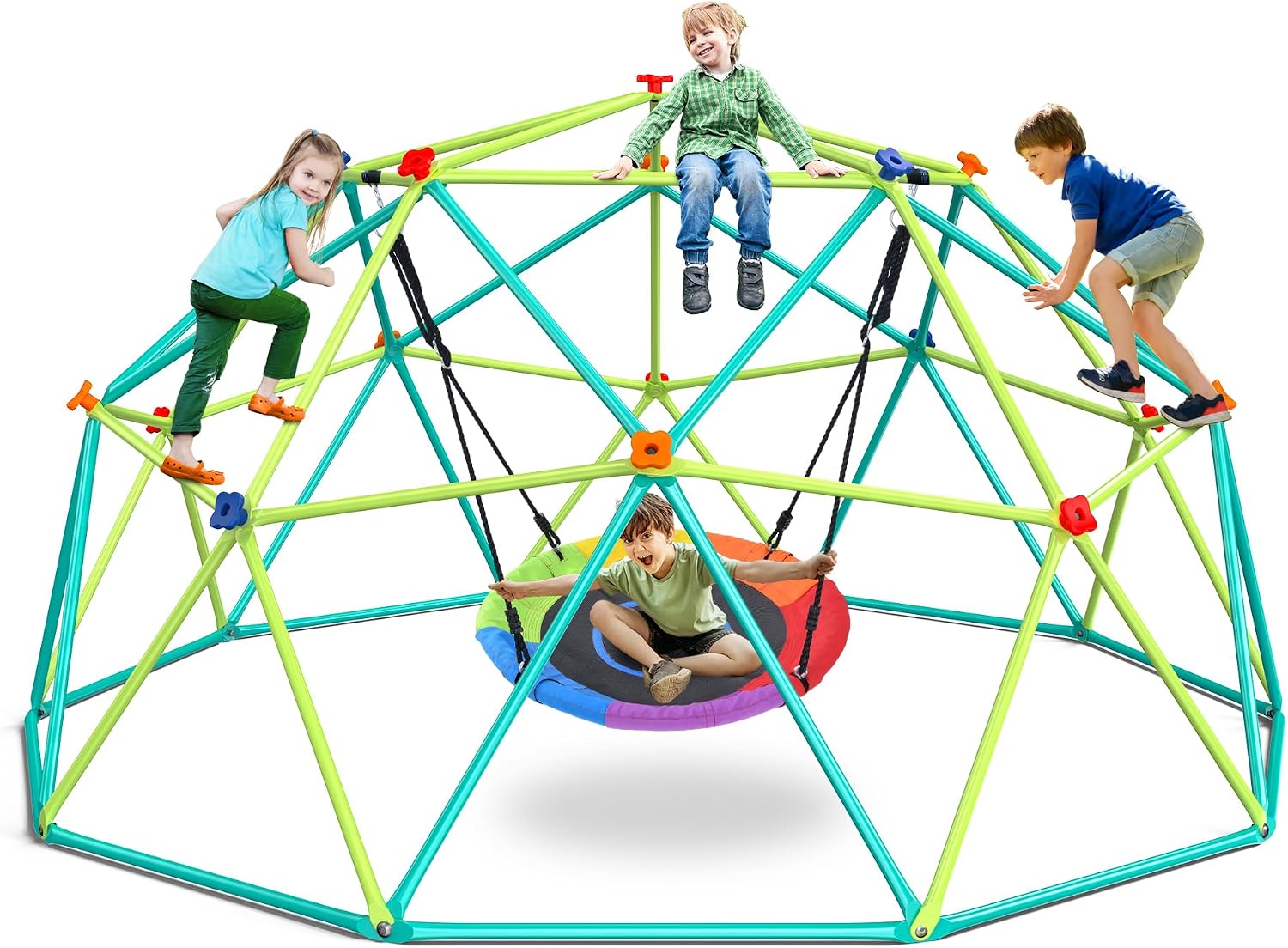 Kids Outdoor Swing - Conjunto de Balanço em Forma de