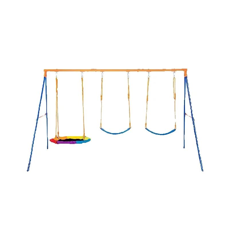 Kids Outdoor Swing - SucceBuy Conjuntos de balanço para quintal