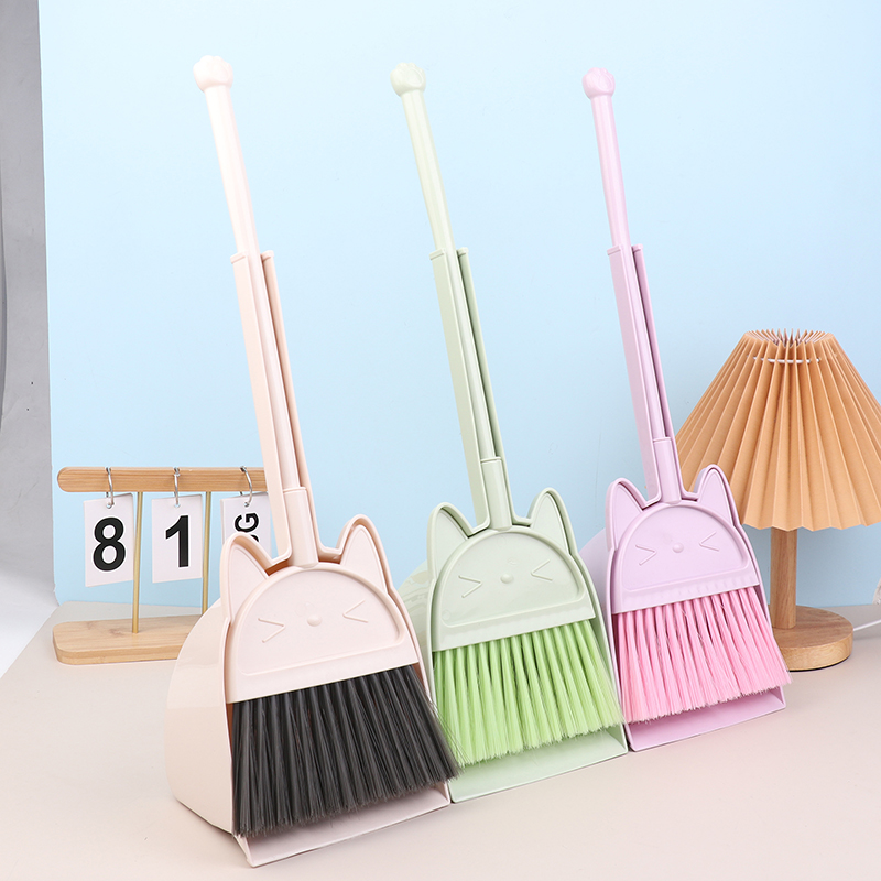 Kids Outdoor Broom - Pá de vassoura infantil estilo desenho