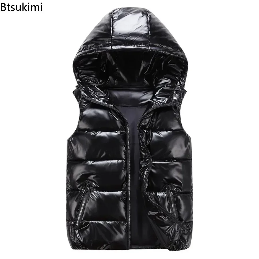 Kids Outdoor Vest - Moda clássico colete com capuz masculino/feminino/criança