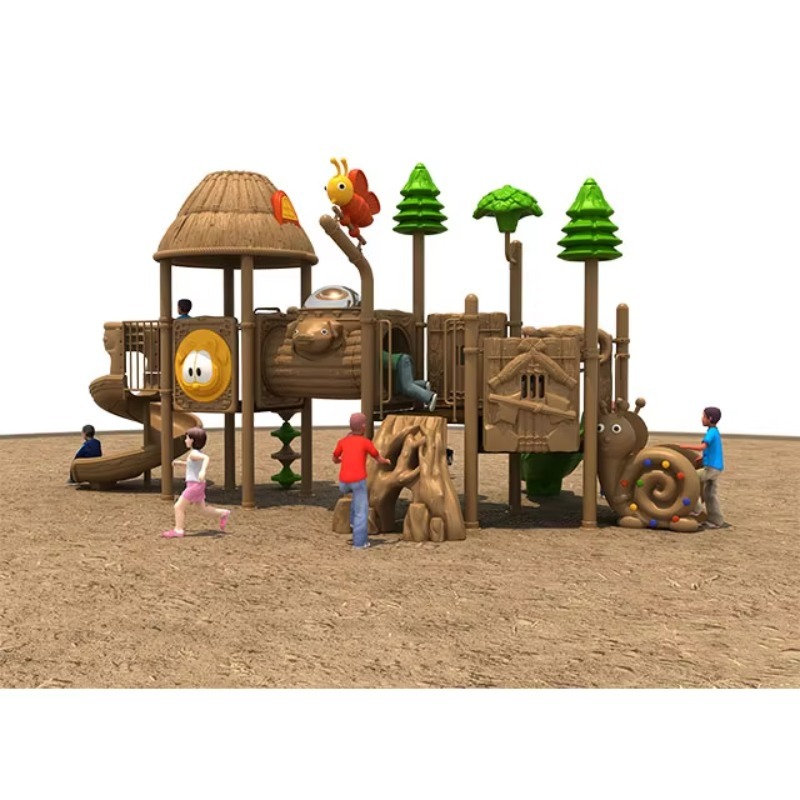 Kids Outdoor Swing - Escorregador Infantil para Playground ao Ar
