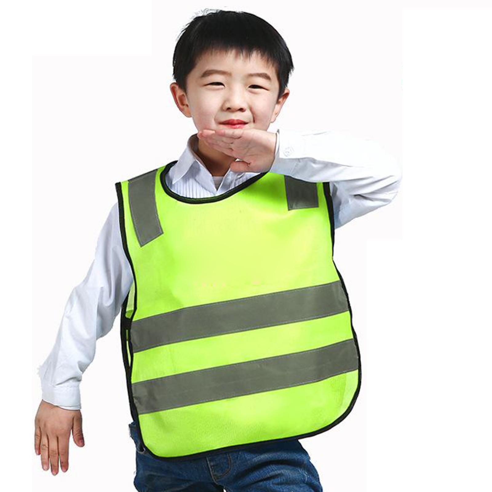 Kids Outdoor Vest - Colete Refletivo Infantil de Alta Visibilidade