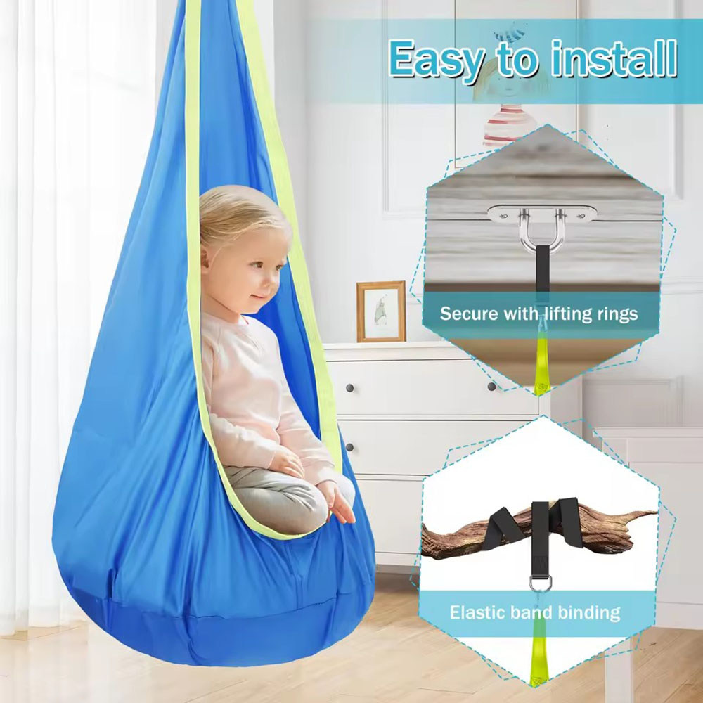 Cadeira Suspensa Infantil em N - Kids Outdoor Hanging Chair avaliação e preço