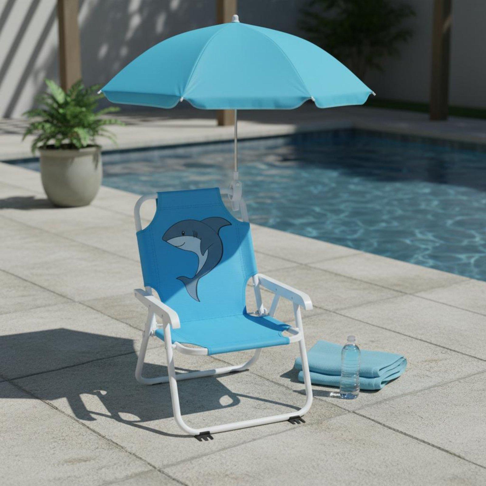 Cadeira de Praia Infantil para - Kids Outdoor Umbrella Chair avaliação e preço