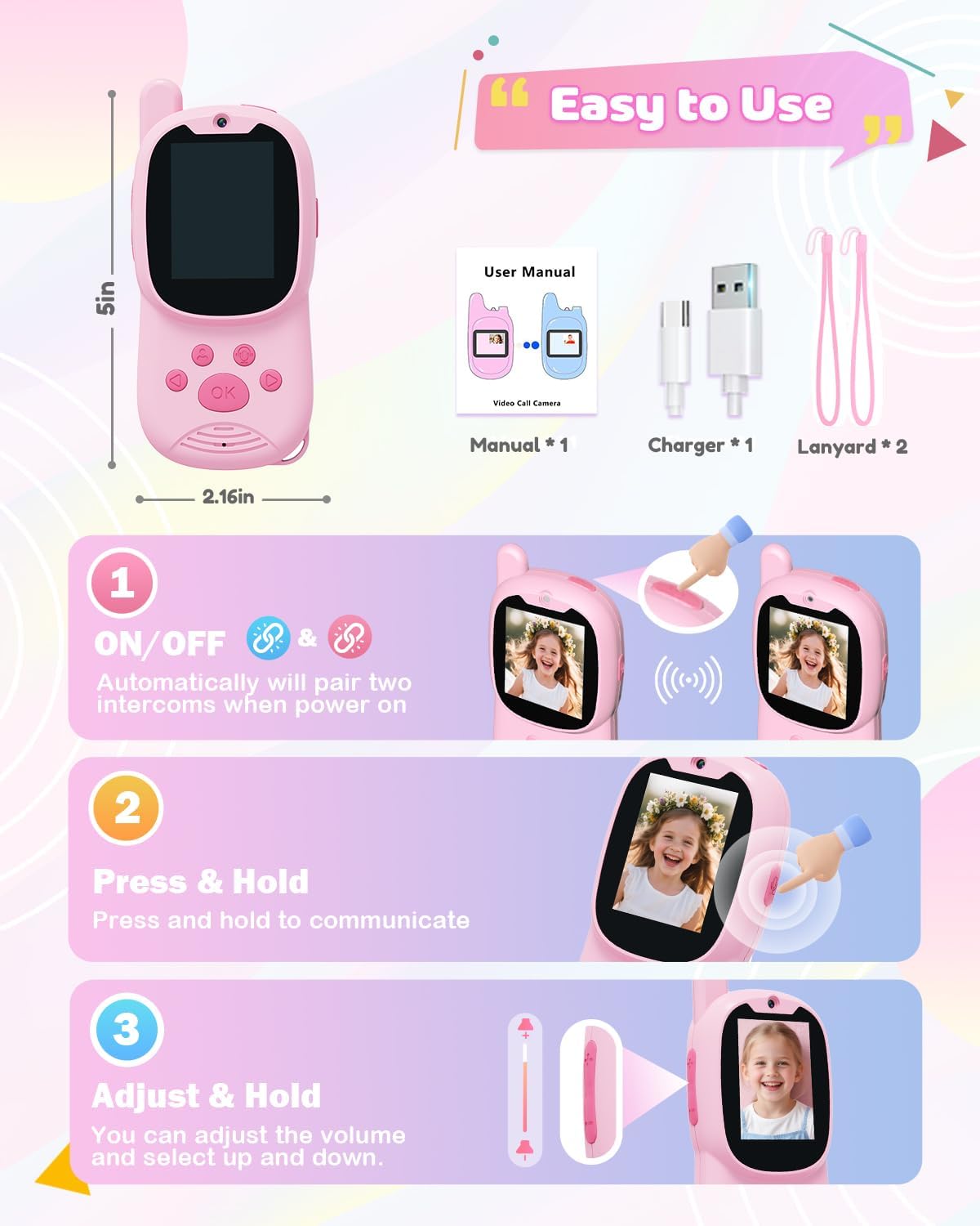 Walkie-Talkie Infantil 2 Unida - Kids Outdoor Videos avaliação e preço