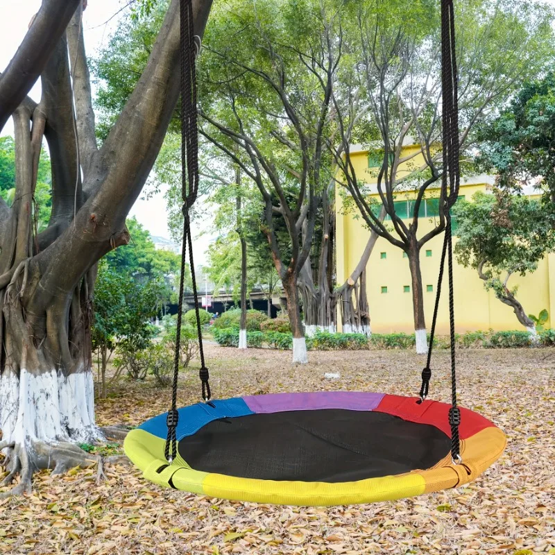 Rede de Lona Oxford Circular p - Kids Outdoor Swing avaliação e preço