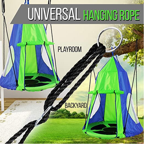 Cadeira de pendurar infantil,  - Kids Outdoor Nest Swing avaliação e preço