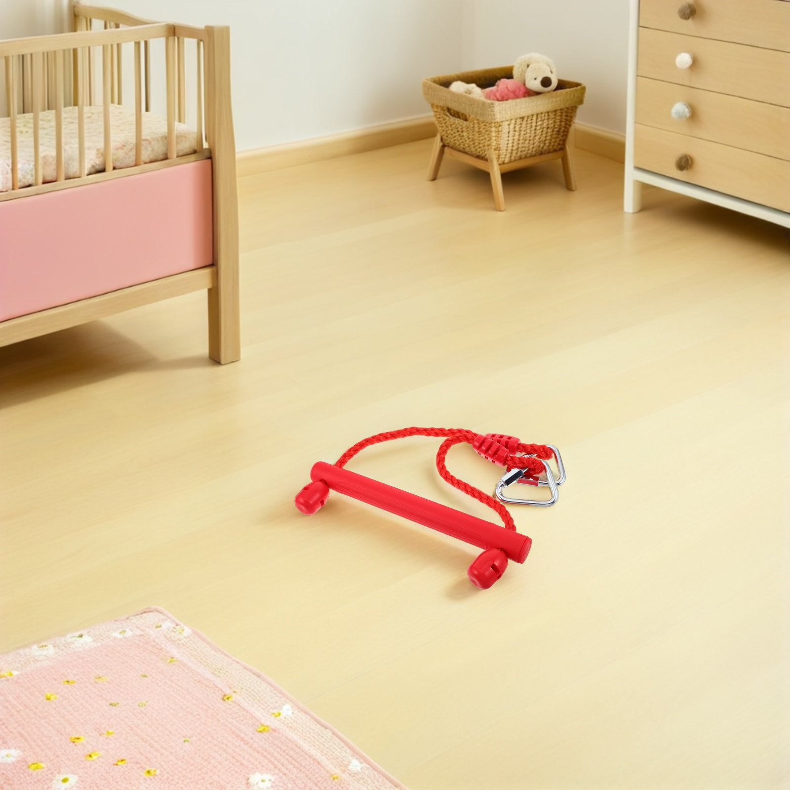 Barra de Escalada Vermelha par - Kids Outdoor Swing avaliação e preço