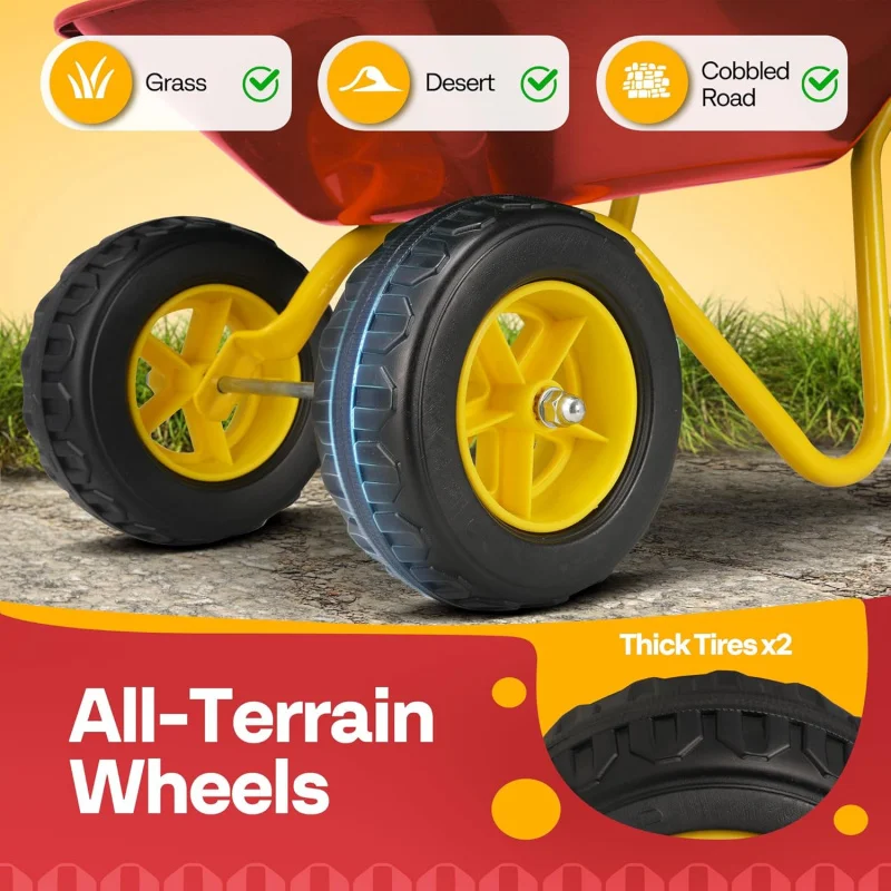 Carrinho de Mão Infantil para  - Kids Indoor Outdoor Cart avaliação e preço