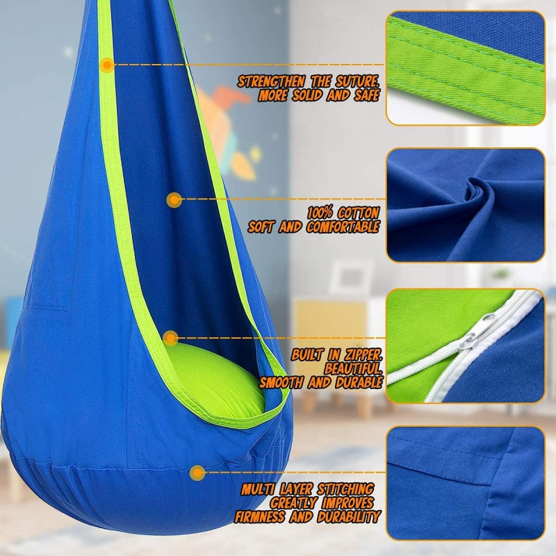 Cadeira Suspensa Infantil Tipo - Kids Outdoor Hanging Chair avaliação e preço