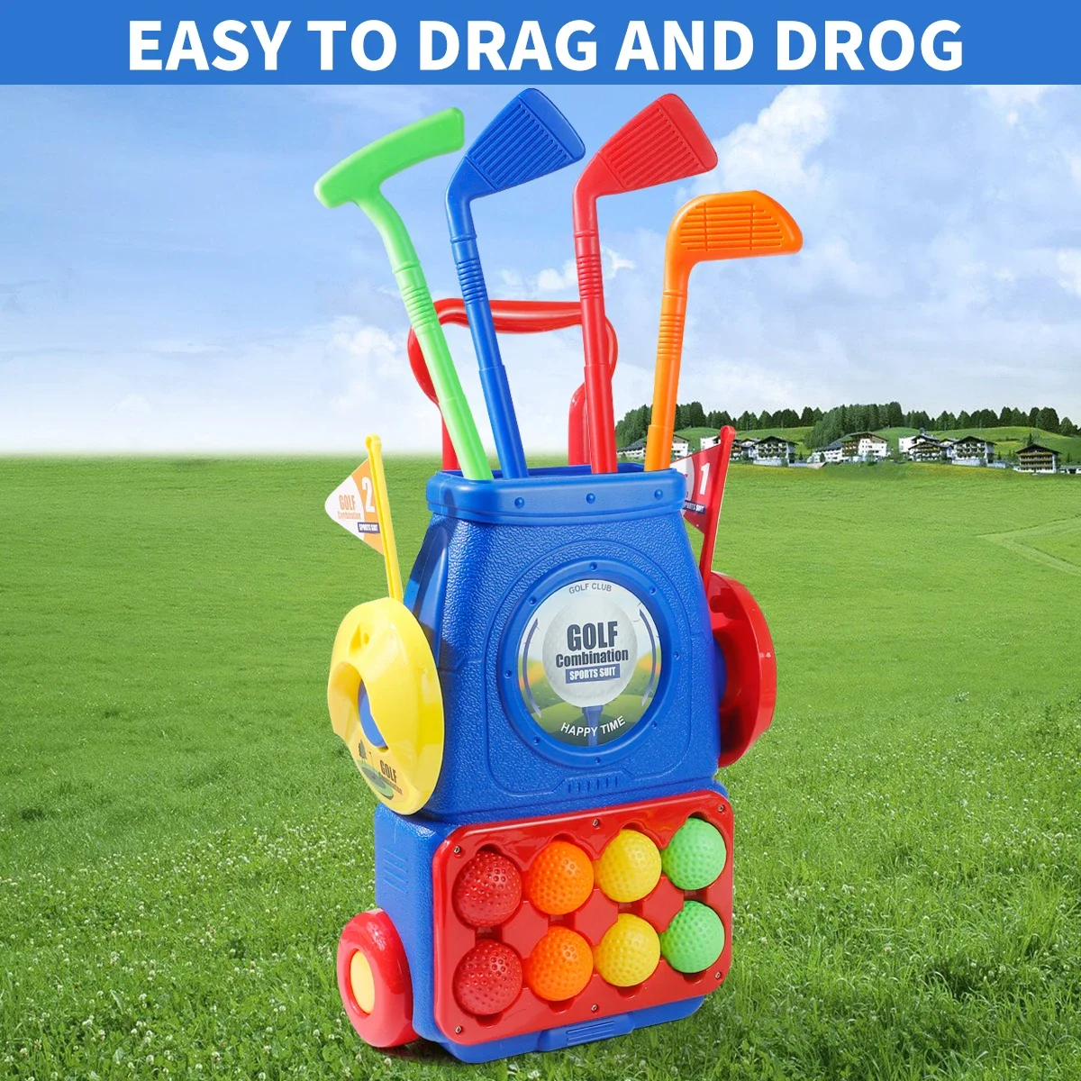 Brinquedo de carrinho de golfe - Kids Indoor Outdoor Cart avaliação e preço