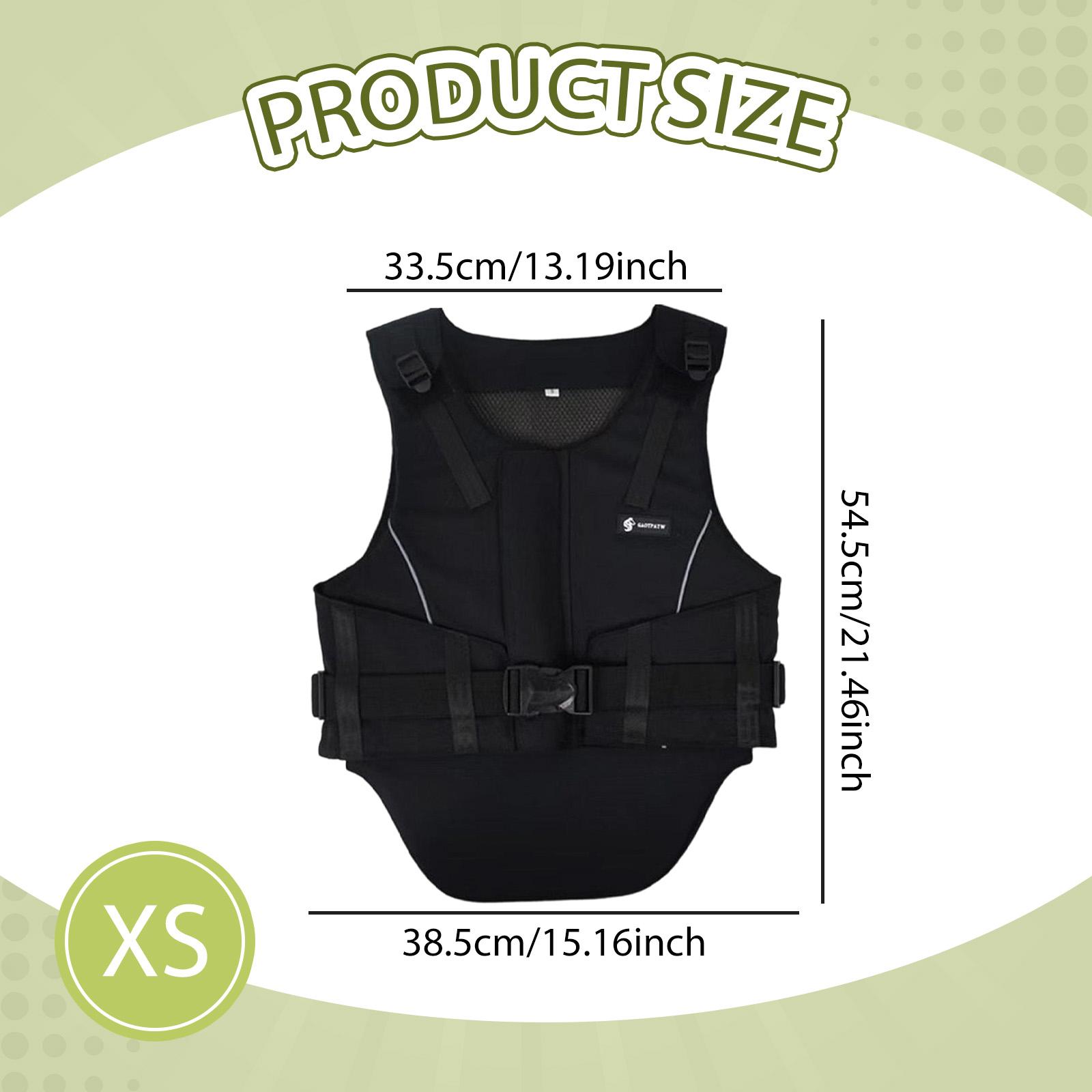 Colete Equestre de Tecido em M - Kids Outdoor Vest avaliação e preço