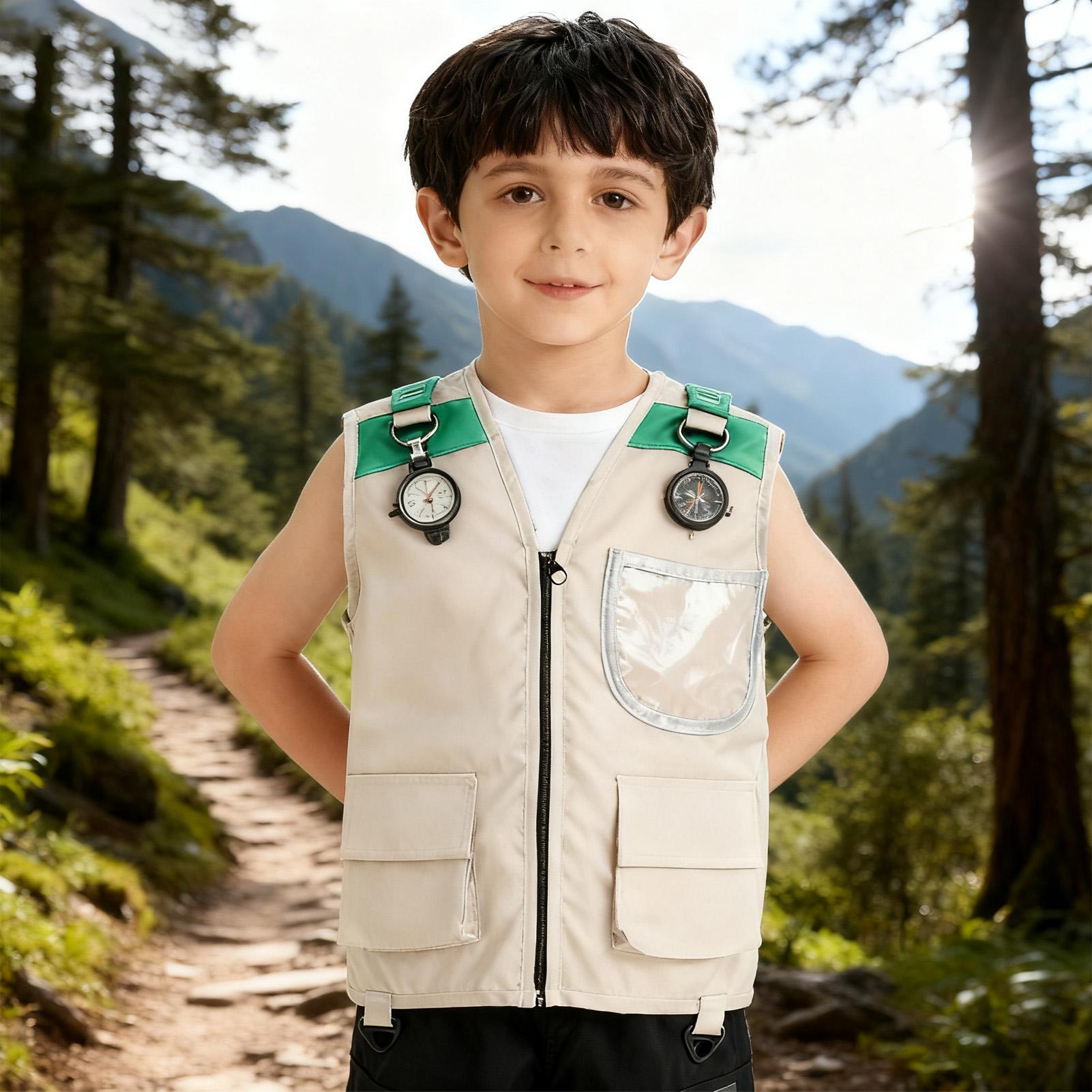Colete de Explorador Infantil: - Kids Outdoor Vest avaliação e preço