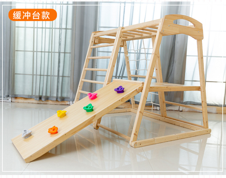 Parque Infantil de Madeira Mac - Kids Outdoor Wooden Climbing Frame avaliação e preço