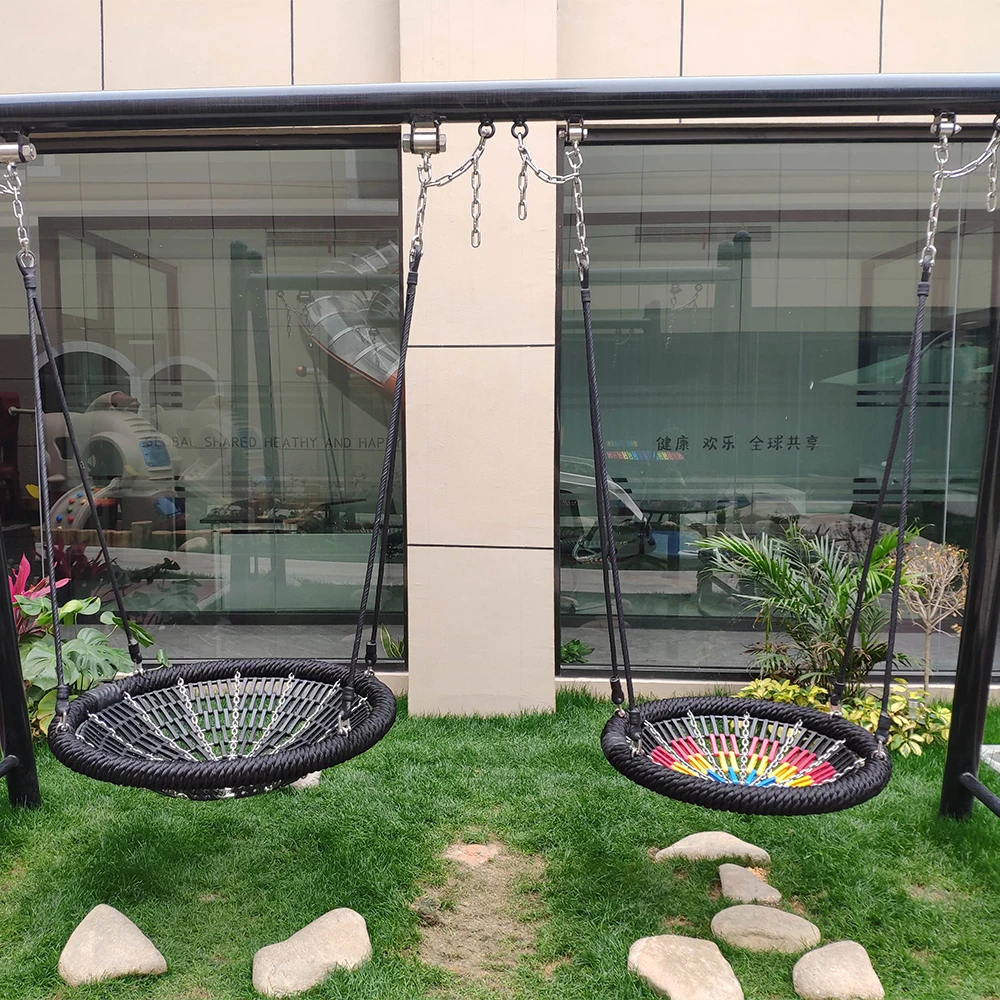 Balanço Infantil Redondo de Qu - Kids Outdoor Nest Swing avaliação e preço