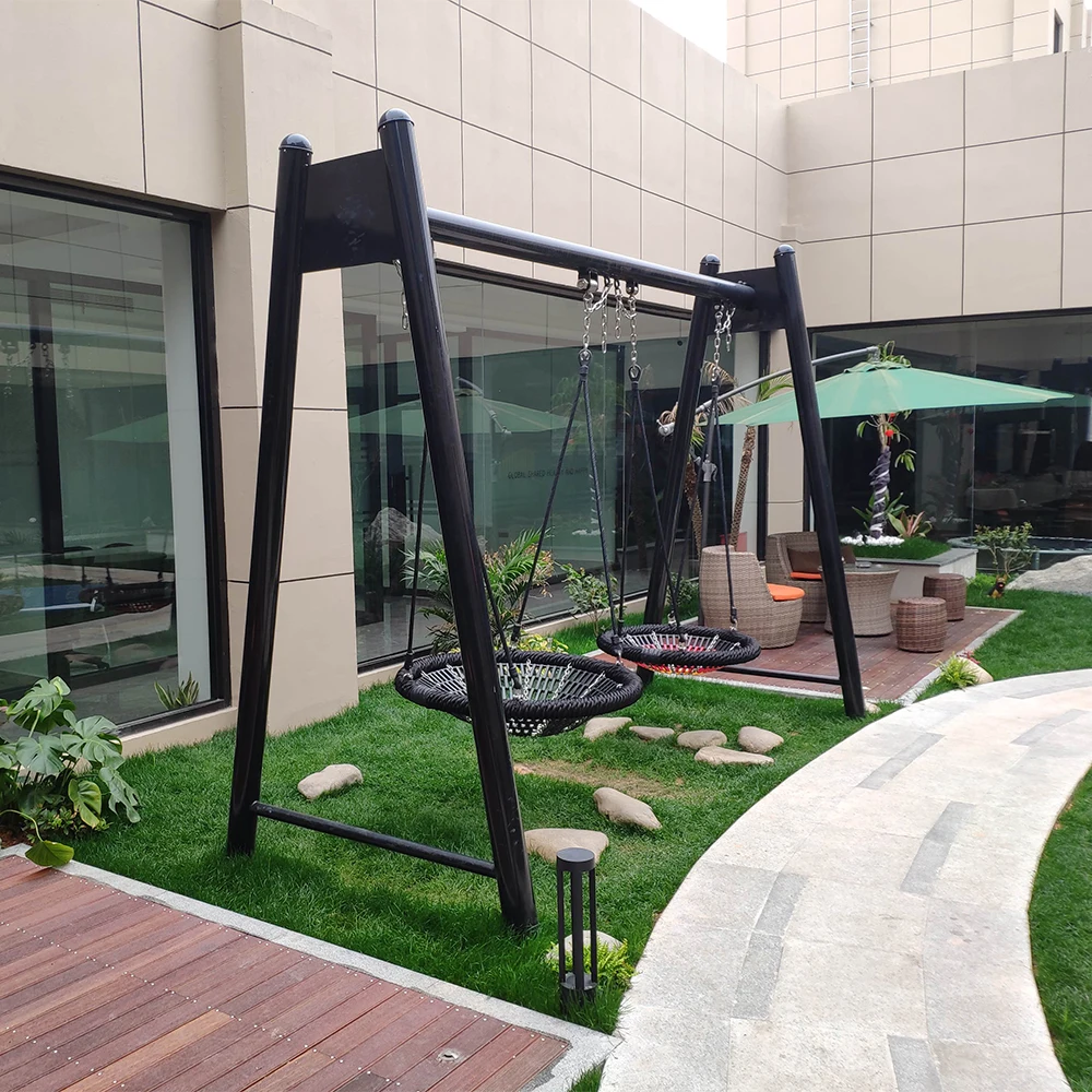 Balanço Infantil Redondo de Qu - Kids Outdoor Nest Swing avaliação e preço