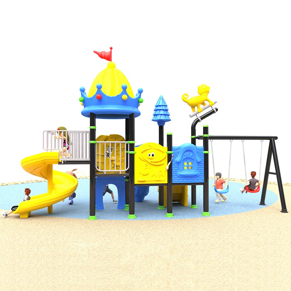 Multifuncional crianças atacad - Kids Outdoor Swing And Slide avaliação e preço