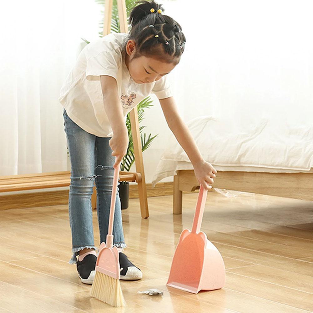 Conjunto de Vassoura e Pá para - Kids Outdoor Broom avaliação e preço