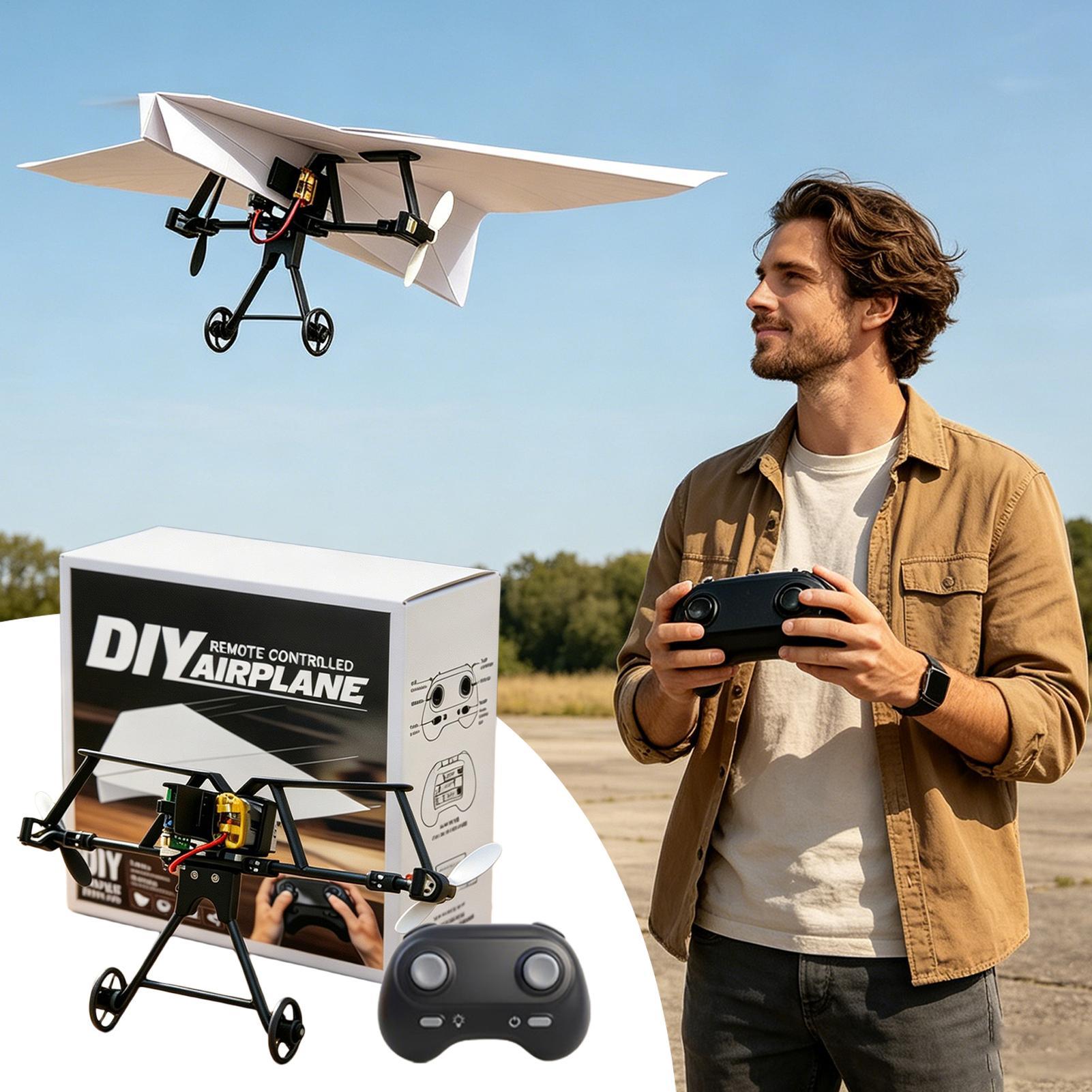 Kit de Avião de Papel RC DIY c - Kids Outdoor Adventure avaliação e preço