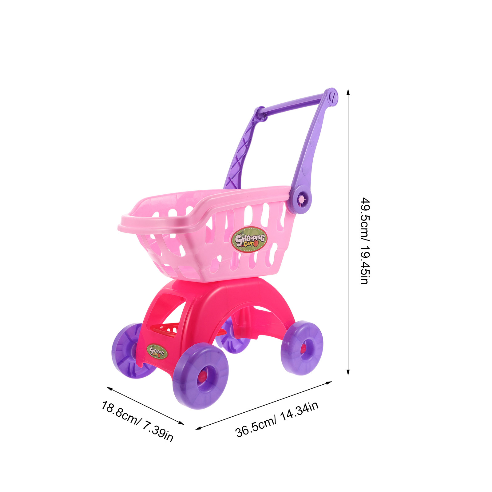 Carrinho de Compras Mini para  - Kids Indoor Outdoor Cart avaliação e preço