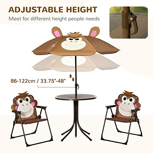 Conjunto de Mesa e Cadeiras pa - Kids Outdoor Umbrella Chair avaliação e preço