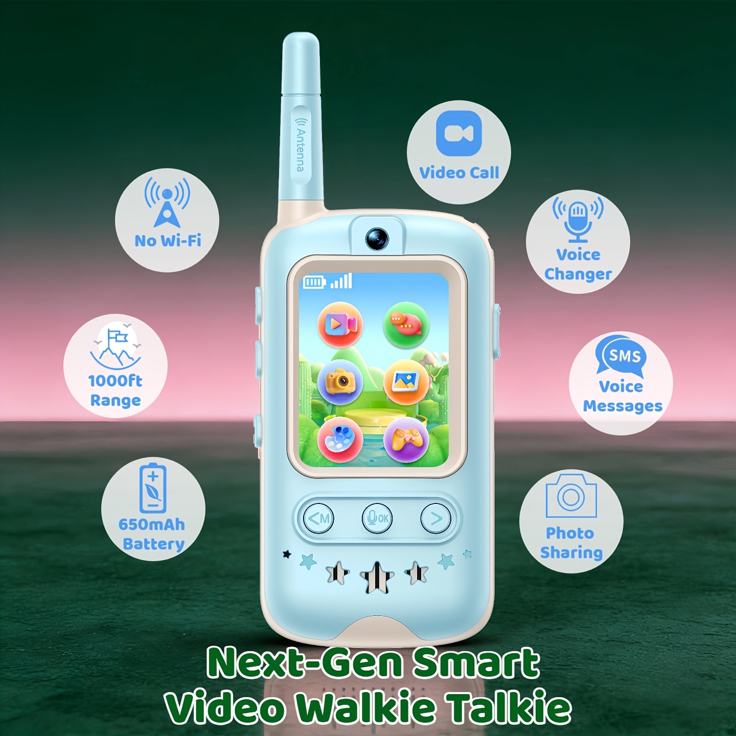 Kit de Walkie Talkie com Vídeo - Kids Outdoor Videos avaliação e preço