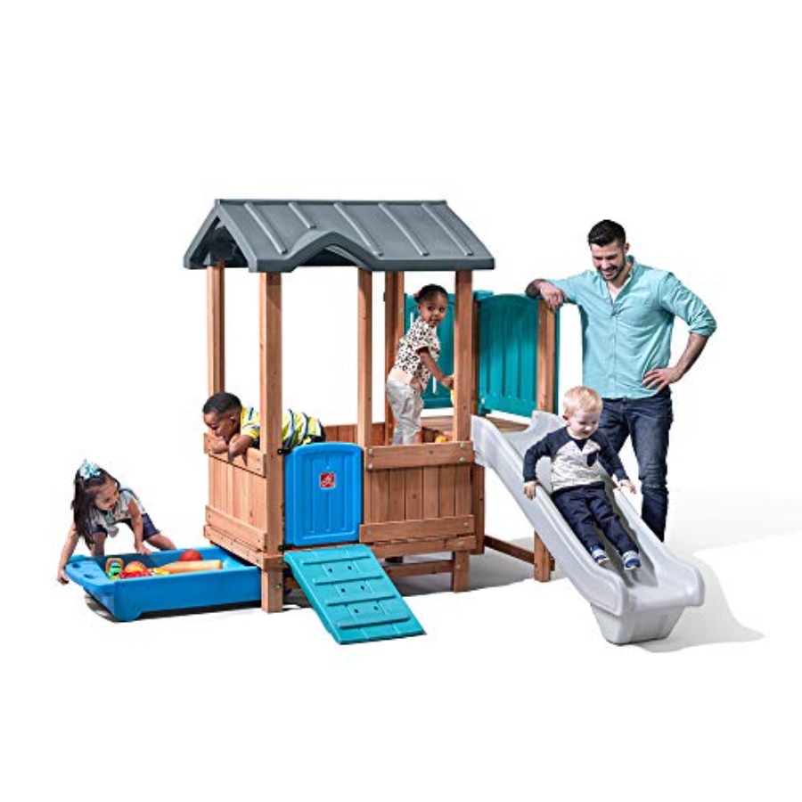 Woodland Adventure Playhouse & - Kids Outdoor Adventure avaliação e preço