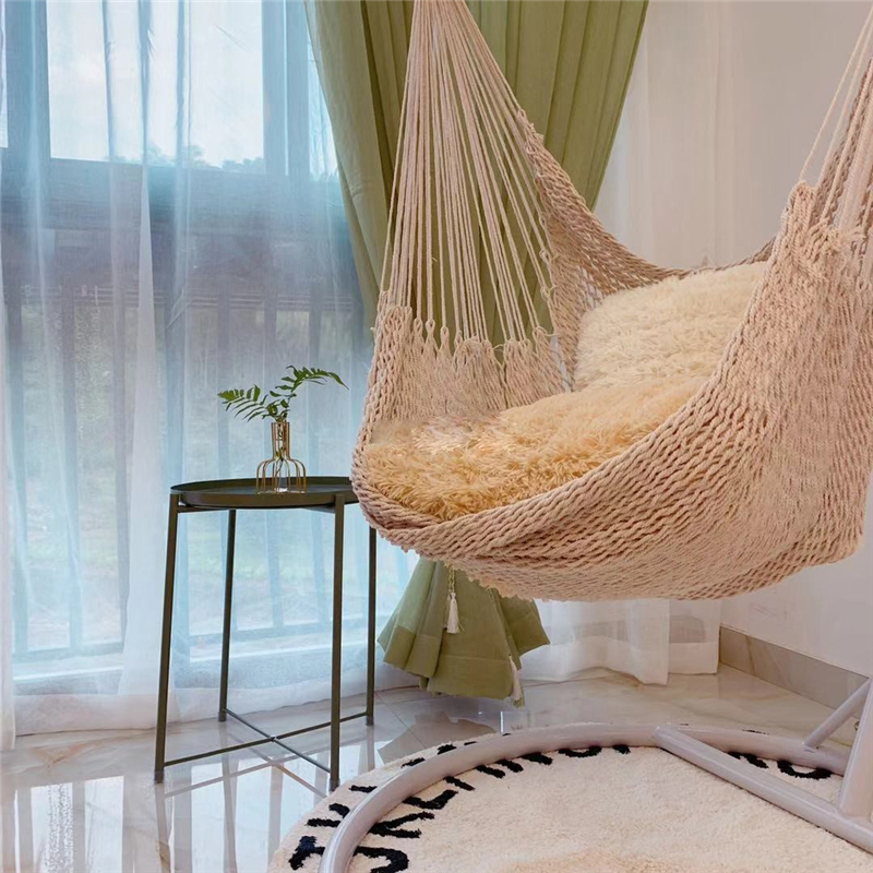 Rede do estilo nórdico para cr - Kids Outdoor Hanging Chair avaliação e preço