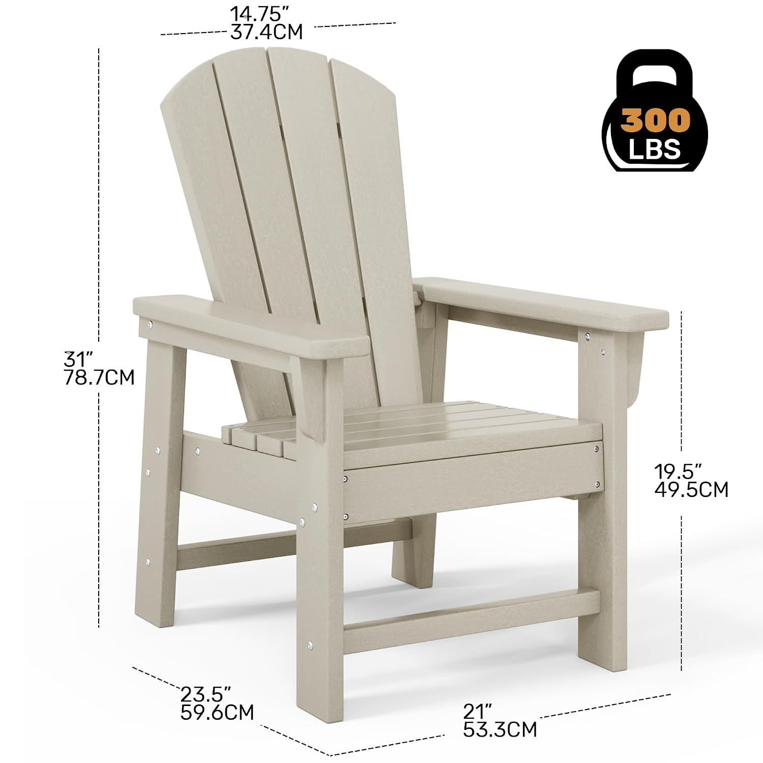 Conjunto de 2 Cadeiras Infanti - Kids Outdoor Lounger Chair avaliação e preço