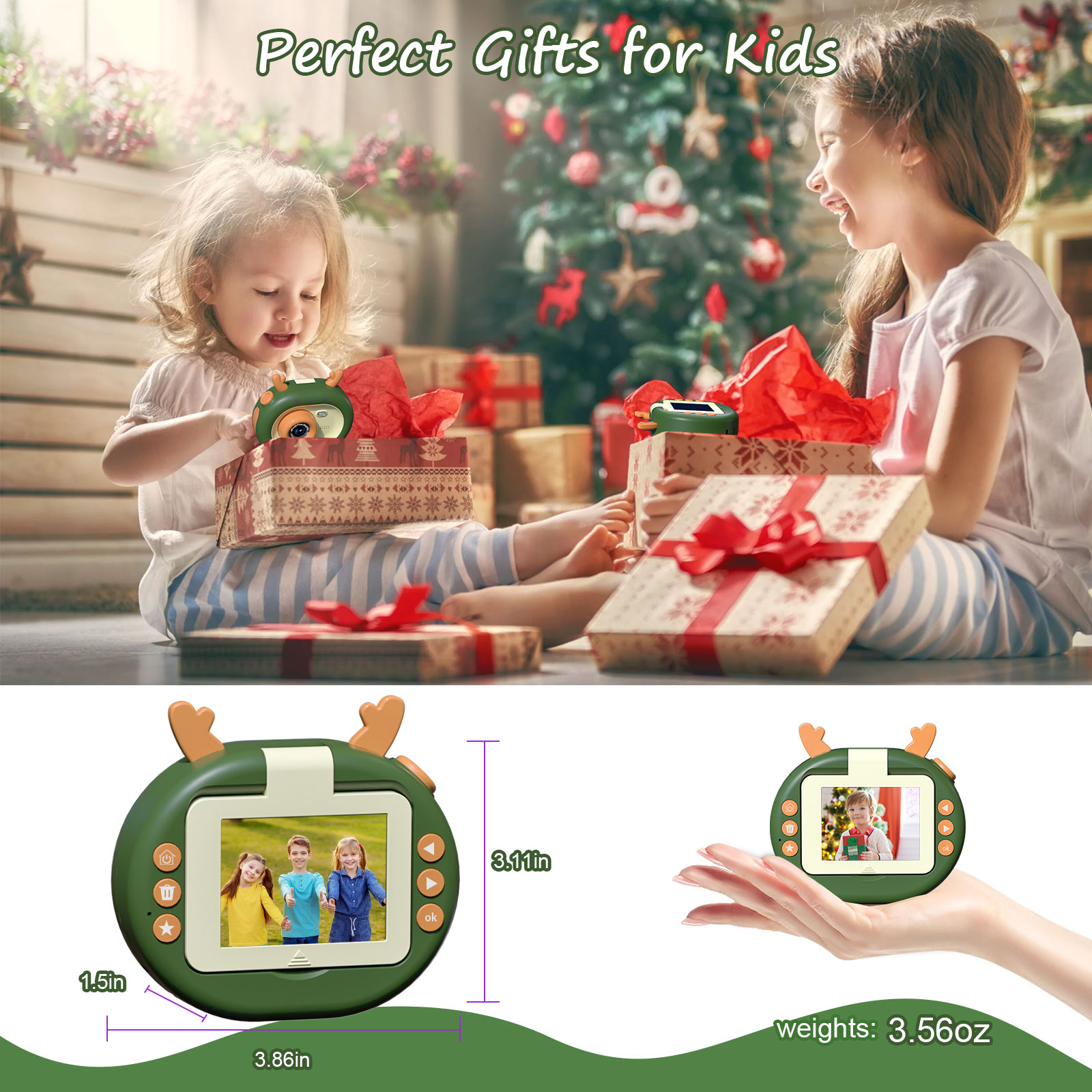 Câmera digital infantil, brinq - Kids Outdoor Videos avaliação e preço