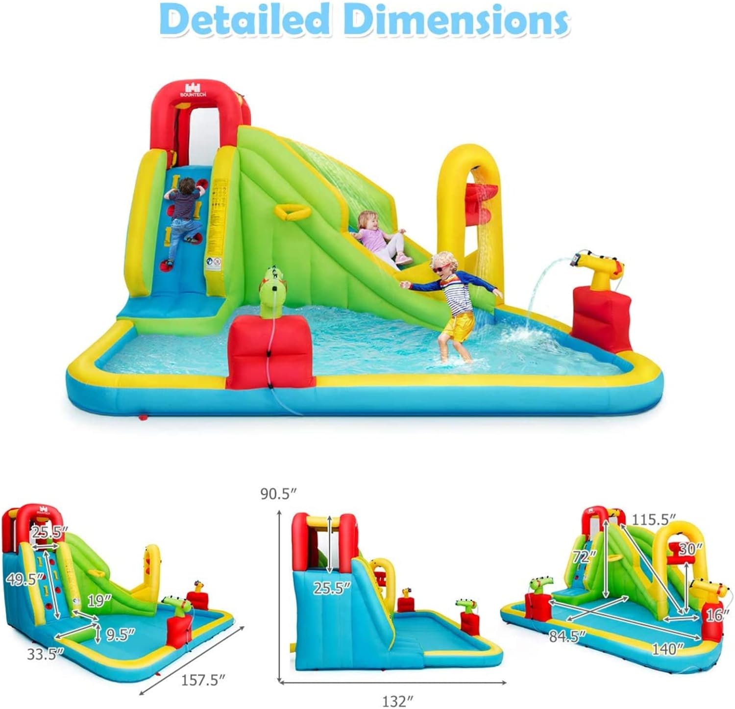 Mega Parque Aquático Inflável  - Kids Outdoor Fun avaliação e preço