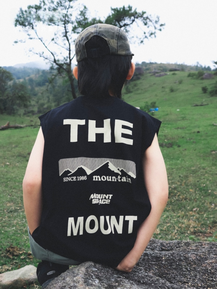 Camiseta Sem Mangas de Algodão - Kids Outdoor Vest avaliação e preço