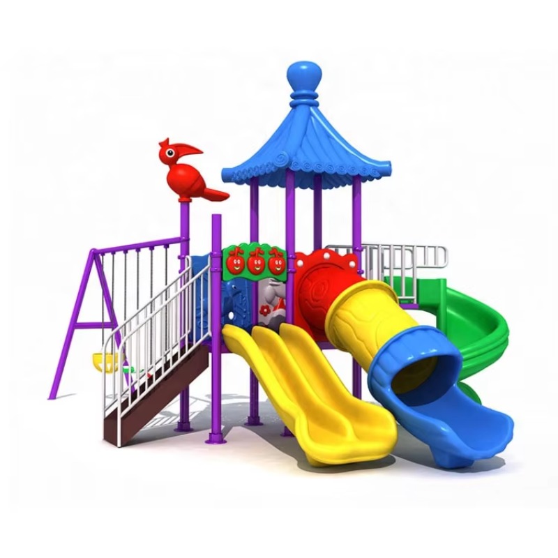 Conjunto de balanço e escorreg - Kids Outdoor Swing And Slide avaliação e preço