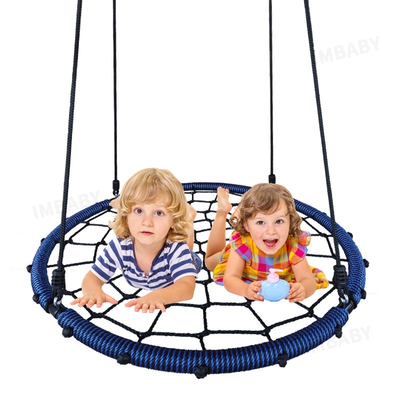 IMBABY Balanço de rede redondo - Kids Outdoor Nest Swing avaliação e preço