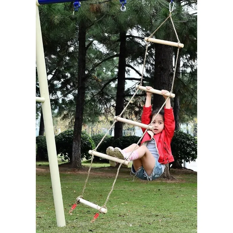 Escada de Corda para Crianças  - Kids Outdoor Swing And Slide avaliação e preço