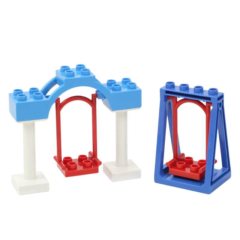 Grandes blocos de construção p - Kids Outdoor Swing And Slide avaliação e preço