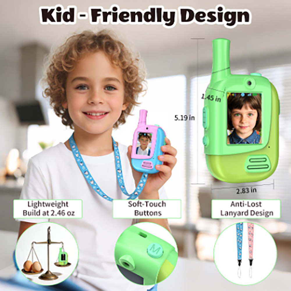 Pacote com 2 Walkie Talkies Re - Kids Outdoor Videos avaliação e preço