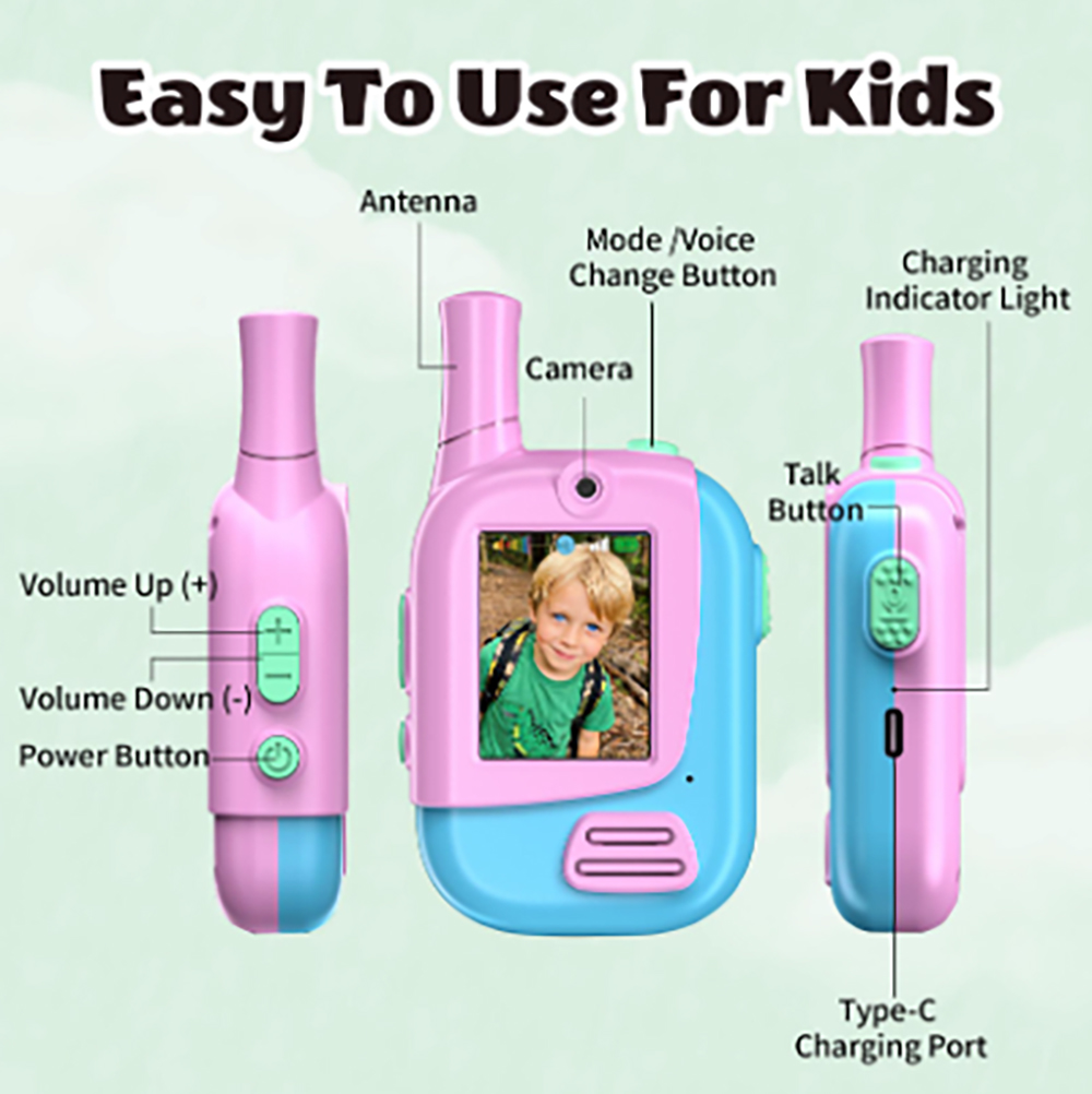 Pacote com 2 Walkie Talkies Re - Kids Outdoor Videos avaliação e preço