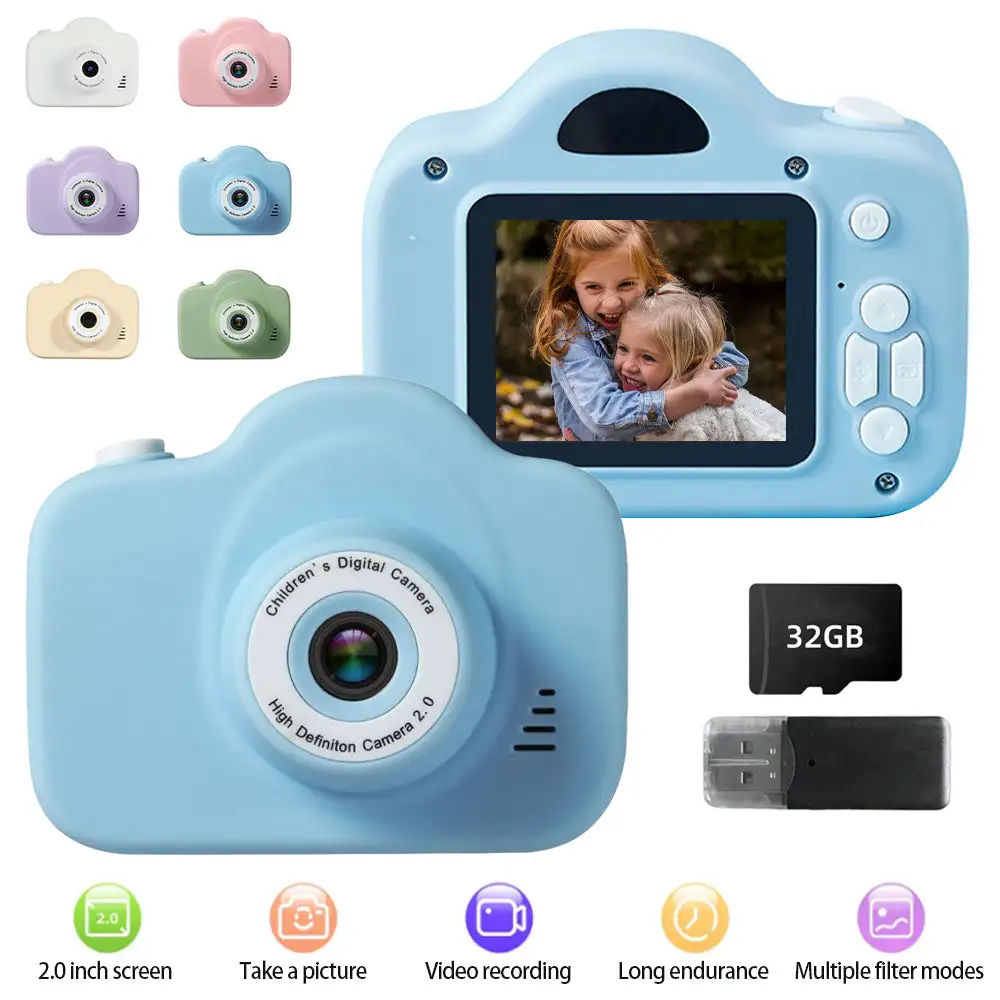 Câmera Digital Mini para Crian - Kids Outdoor Videos avaliação e preço
